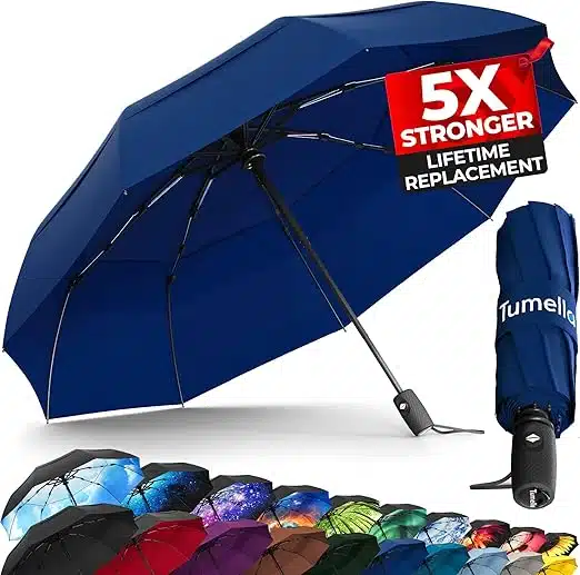 TUMELLA Windproof Travel Umbrella