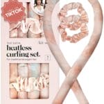 Kitsch Satin Heatless Hair Curler Set – No-Heat Overnight Soft Curls