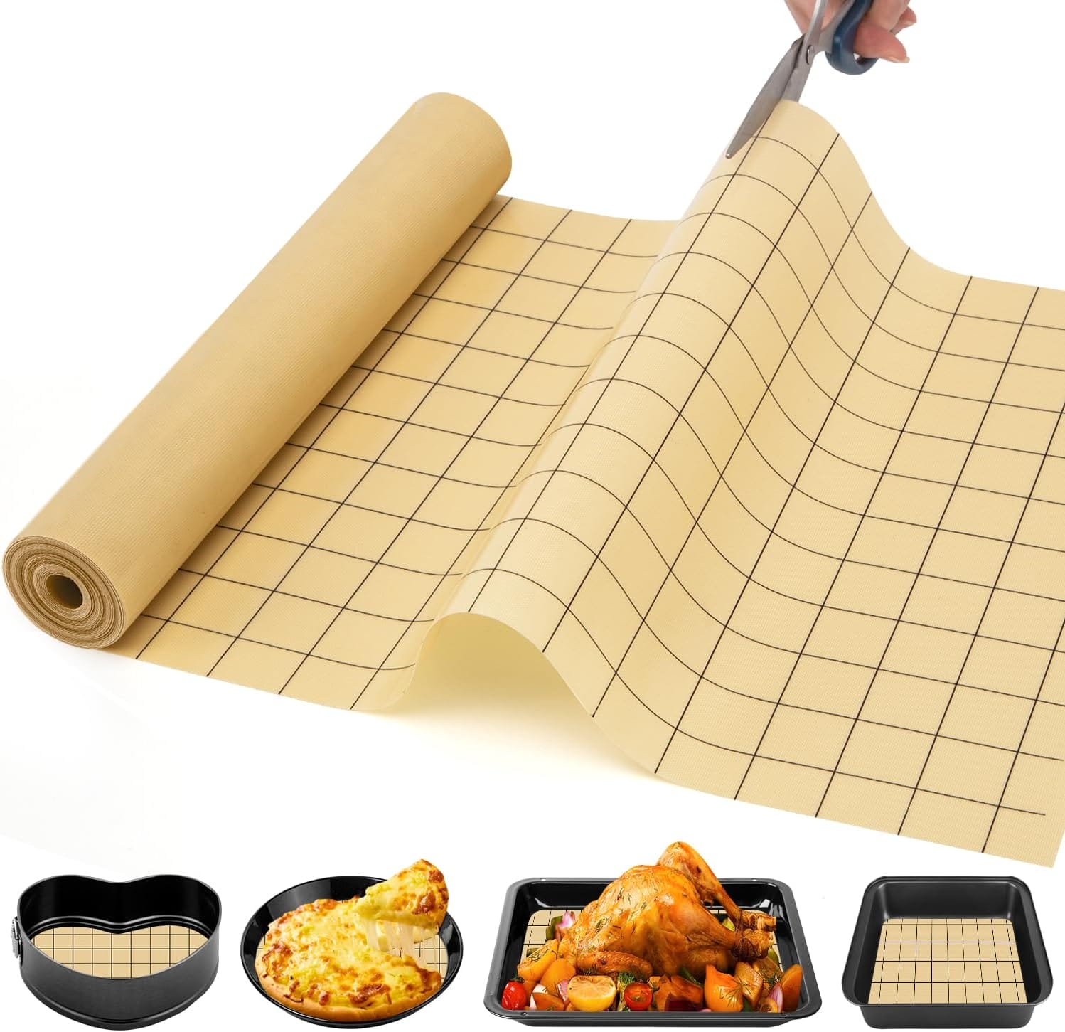 Silicone Baking Mat – Heat-Resistant, Non-Stick & Cut-to-Size