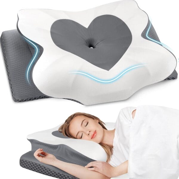 Cervical Neck Pillow – Memory Foam Support for All Sleepers