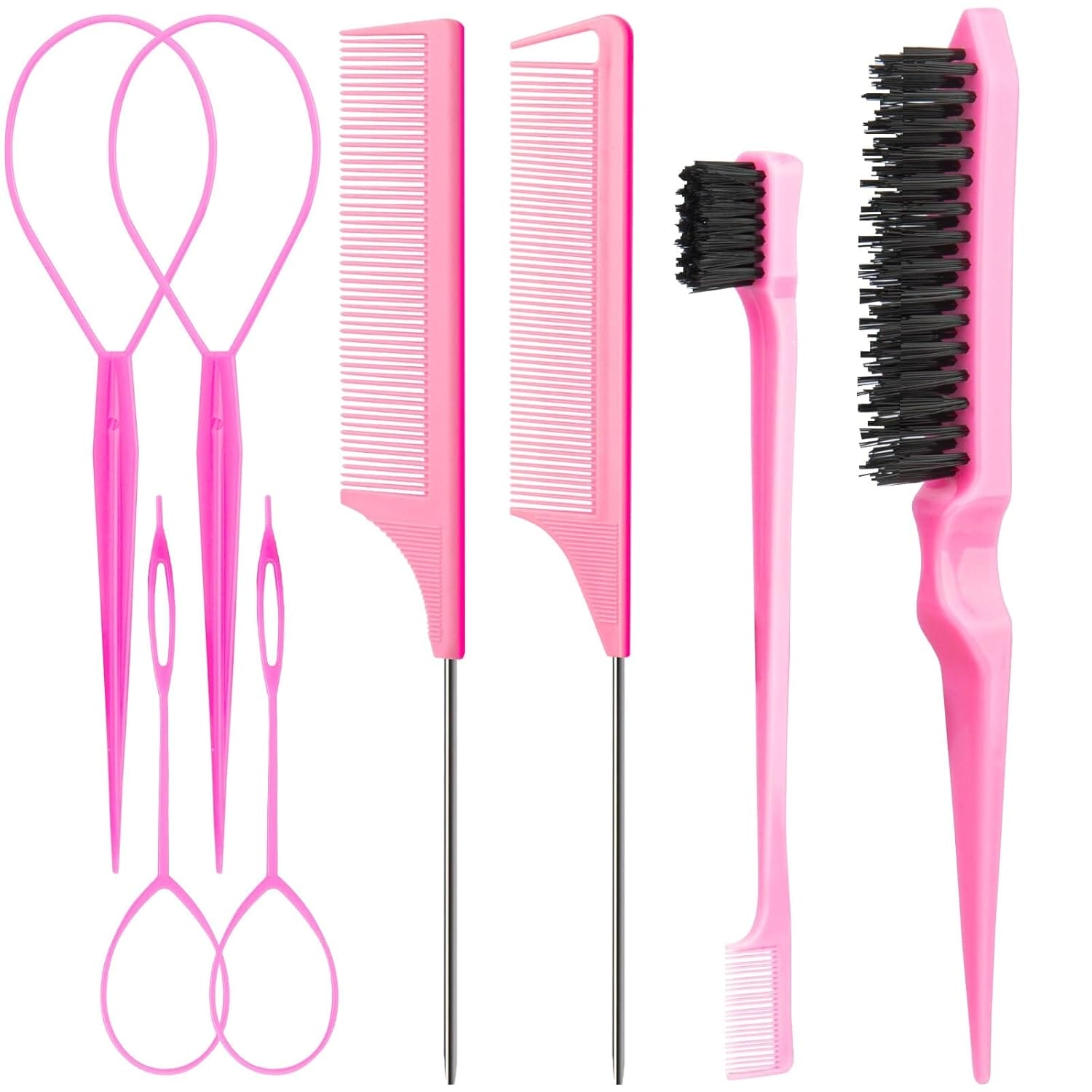 Aigee 8-Piece Hair Styling Comb Set