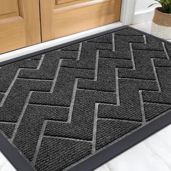 OLANLY Front Door Mat – Waterproof, All-Season, 29.5"x17"