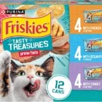 Purina Friskies Wet Cat Food – Tasty Treasures Variety Pack, 12 Ct